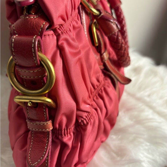 PRADA Hand Bag Nylon 2way Pink Auth 40325 - No Long Strap - Picture 7 of 15